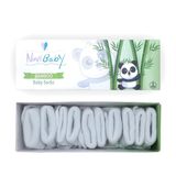 Novibaby 5'li Bambu Yenidoğan Bebek Çorap (Snow White, 0-6 Ay)