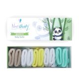 Novibaby 5'li Bambu Yenidoğan Bebek Çorap (Summer, 6-12 Ay)