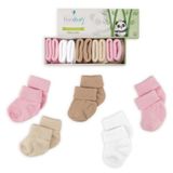 Novibaby 5'li Bambu Yenidoğan Bebek Çorap (Sweet, 18-24 Ay)