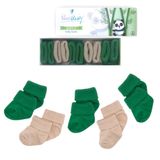 Novibaby 5'li Bambu Yenidoğan Bebek Çorap
