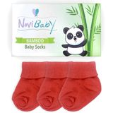 Novibaby Bambu Orange 0-6 Ay 3'lü Yenidoğan Bebek Çorabı