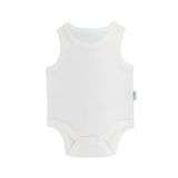 Novibaby Bebek Atlet Body Zıbın Çıtçıtlı Ekru 100% Pamuk 6-9 Ay