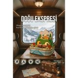 NoviHobby Doğu Ekspresi 3D Puzzle Ahşap Minyatür Maket Kiti DIY Kendin Yap