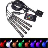 Novis Liora Ayak Altı LED Rgb Müziğe Duyarlı Kumandanlı 12 LED 22CM