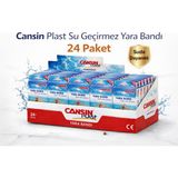 Novis Liora Cansın Plast Su Geçirmez Yara Bandı 10'lu 24 Paket Waterproof First Aid Plaster