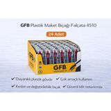 Novis Liora Gfb Plastik Maket Bıçağı Falçata 4510 Profesyonel Maket Bıçağı 24 Adet