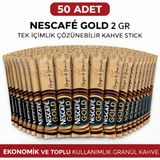 Novis Liora Kahve Gold 2 gr 50 Adet Tek Içimlik Stick Çözünebilir Granül Kahve Toplu Paket