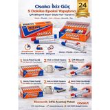 Novis Liora Osaka Ikiz Güç 5 Dakika Epoksi Yapıştırıcı Çift Bileşenli Güçlü Hızlı Yapıştırıcı 24ADET
