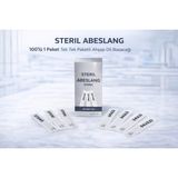 Novis Liora Steril Abeslang 100'LÜ 1 Paket Tek Tek Paketli Ahşap Dil Basacağı Medikal Spatula