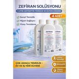 Novis Liora Zefiran Solüsyonu 1 Litre 4 Adet Set Antiseptik Hijyen ve Çok Amaçlı Temizlik Solüsyonu