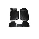 Novline Honda Accord 2003-2007 Havuzlu 3D Siyah 4 Parça Paspas
