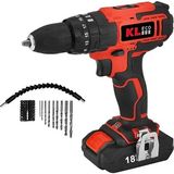 Novélune Akülü Vidalama: Kl Pro 18V/2AH Li-Ion Şarjlı Darbeli Matkap KE18DM-20DB