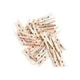 Novélune Çamaşır Kurutmalık: Ahşap Büyük Mandal - Doğal ve Şık Çamaşır Kurutucu