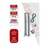 Novélune Çamaşır Kurutmalık: Balkon Için Sabit Alüminyum Çamaşır Kurutmalığı, Pratik ve Güvenilir