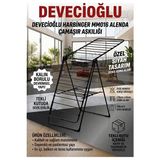 Novélune Çamaşır Kurutmalık: Kalın Borulu Siyah Çamaşır Kurutma Askısı - Güçlü ve Dayanıklı Tasarım