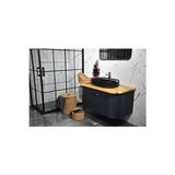 Novélune Çamaşır Sepeti: Jüt Hasır Banyo Seti, ve Dekoratif Aksesuarlar
