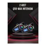Novélune Intercom: Ekranlı Bluetooth Kask Kulaklık ve Fenerli Seti