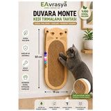 Novélune Kedi Tırmalaması: Duvara Takılan Kedi Tırmalama Tahtası, Pratik ve Güvenli Kullanım
