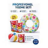 Novélune Kolluk & Simit: Renkli Yüzme Seti - Kolluk, Top ve Simit ile Eğlence Dolu Anlar