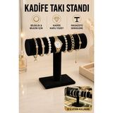 Novélune Makyaj & Takı Organizeri: Kadife Bileklik ve Saat Standı, Masaüstü Takı Organizeri ve Sergileme Askısı