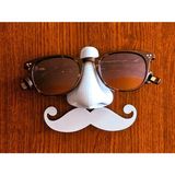 Novélune Makyaj & Takı Organizeri: Mustache Şeklinde Dekoratif Gözlük Standı ve Organizer
