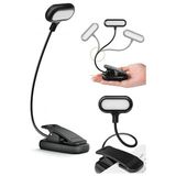 Novélune Masa ve Gece Lambası: Mini Klipsli LED Kitap Okuma Lambası, Pilli ve Taşınabilir