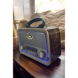 Novélune Nostaljik Radyo: Ahşap Görünümlü Retro Radyo ile Sıcak ve Nostaljik Atmosfer