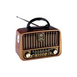 Novélune Nostaljik Radyo: Fenerli Bluetooth Radyo, Nostaljik Tasarım ve Çok Fonksiyonlu Kullanım