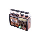 Novélune Nostaljik Radyo: Kaset Çalar ve Bluetooth ile Çok Fonksiyonlu Retro Radyo
