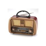 Novélune Nostaljik Radyo: Nostaljik Ahşap Tasarımlı Bluetooth Radyo, USB ve Sd Kart Desteği