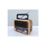 Novélune Nostaljik Radyo: Nostaljik Bluetooth ve USB Destekli Radyo ve Müzik Kutusu