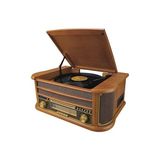 Novélune Nostaljik Radyo: Nostaljik Çok Fonksiyonlu Radyo ve Mp3 Çalar, Ahşap Tasarım