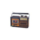 Novélune Nostaljik Radyo: Şarjlı Nostaljik Müzik Kutusu, Bluetooth ve USB Bağlantılı, Kaset Koyma Öze