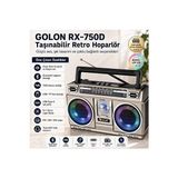 Novélune Nostaljik Radyo: Super Bass Bluetooth ve USB Destekli Retro Taşınabilir Hoparlör
