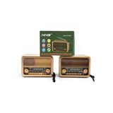 Novélune Nostaljik Radyo: Taşınabilir ve Bluetooth Hoparlör, Pratik ve Şık Tasarım
