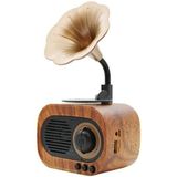 Novélune Nostaljik Radyo: Vintage Gramofon ve Bluetooth Müzik Kutusu, USB ve Sd Kart Desteği