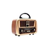 Novélune Nostaljik Radyo: Vintage Tasarımlı Bluetooth Radyo ve Ses Bombası Özelliği