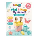Novélune Plaj Oyuncakları: Büyük Boy Kale Kova ve Kum Oyun Seti, Çocuklar Için Eğlence Dolu Plaj Aktiv