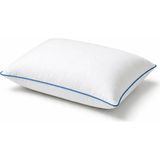 Novélune Yastık: Biyeli 50X70 cm 1100 gr Boncuk Silikon Elyaf Dolgulu Mavi