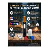 NovMark PS-2400 USB Şarjlı LED El Feneri & Kamp Feneri (30W / 300 Lümen)