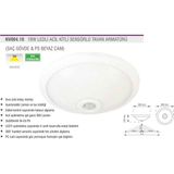 Novo 18W Ledli Acil Kitli Sensörlü Tavan Armatürü 10 Adet - Beyaz