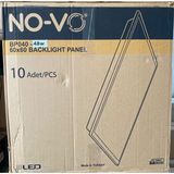 Novo 48 Watt 60x60 LED Panel Sıva Altı (10 Adet Kutu Bazlı Satış) - 6500K - Beyaz