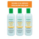 Novocrin Placenta Yağlı Ve Dökülen Saçlar Bakım Şampuanı 300ml 3 Adet