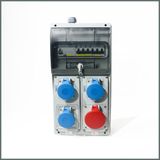 Novsen Ip44 Kombinasyon Panosu 3ad. 3x16a, 1ad. 5x16a