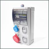 Novsen IP66 1 Adet 3x16A 1 Adet 5x32A 2 Adet Schuko Priz Kombinasyon Panosu