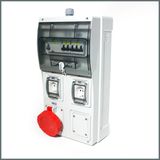 Novsen IP66 Kombinasyon Panosu 1AD. 5X32A 2AD. Schuko Priz - 40 A