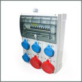 Novsen IP66 Kombinasyon Panosu 4AD. 3X16A , 2AD. 5X32A - 456X461X160mm