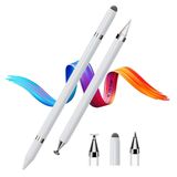 NovStrap Apple ile Uyumlu iPad 1 2 3 4 iPad Mini 1 2 3 4 5 6 Nesil 3in1 Dokunmatik Tablet Kalemi