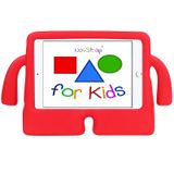 Novstrap Apple iPad 2 3 4 ile Uyumlu Kılıf Silikon Kollu Çocuk Tablet Kılıfı - Mor