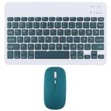 Novstrap Apple iPad Air 4/5. Nesil 10.9 inç Uyumlu Koyu Yeşil Bluetooth Klavye-Mouse